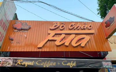 Thi công biển quảng cáo tôn sóng tại Tiên Lãng Hải Phòng