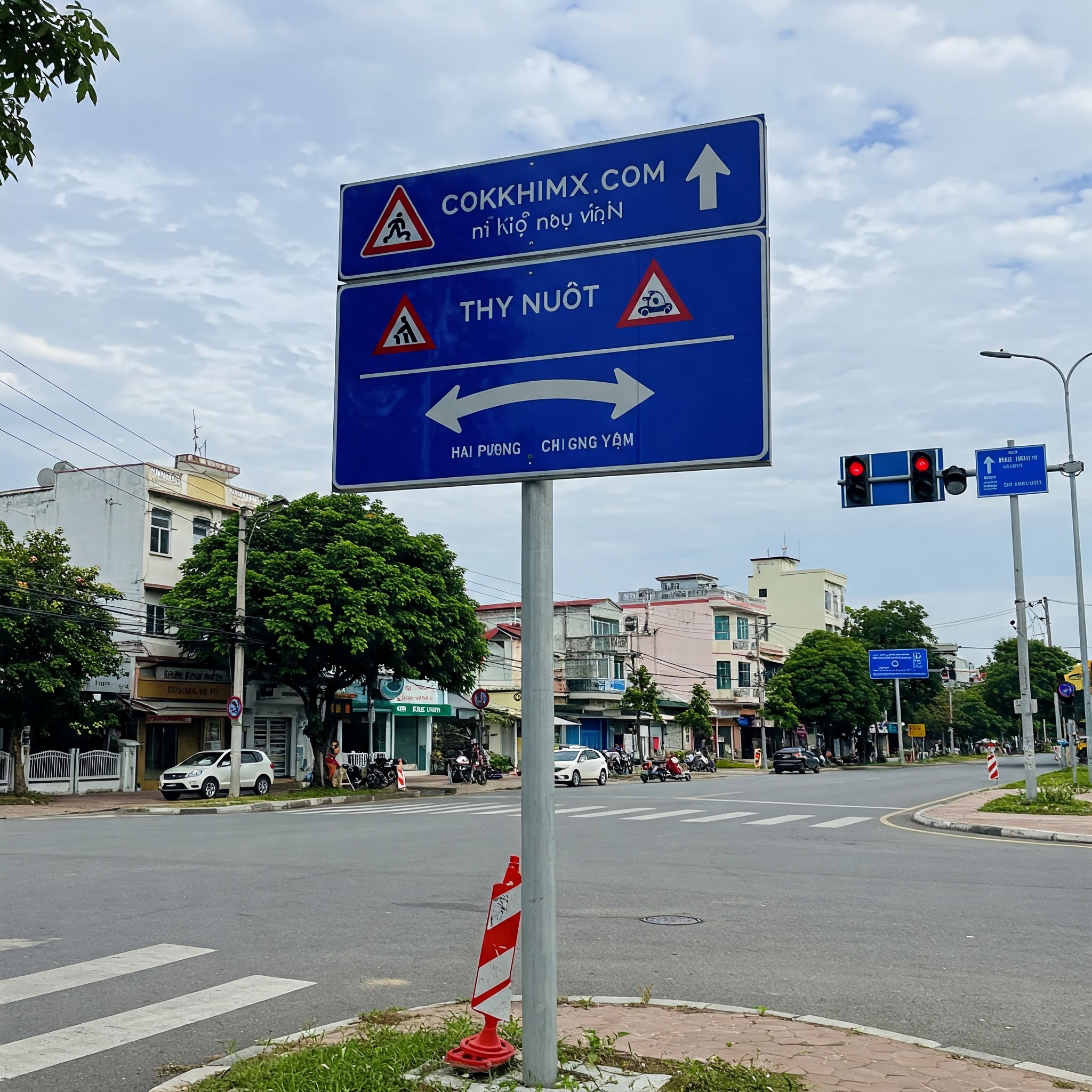 Thiết kế, thi công biển báo giao thông tại Hải Phòng – Dịch vụ trọn gói cho doanh nghiệp