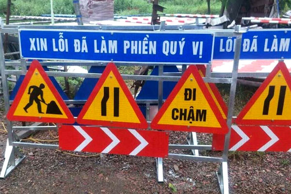 Làm Biển Báo An Toàn Công Trình Xây Dựng Tại Hà Nội